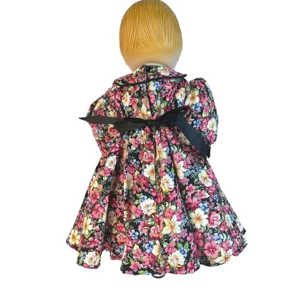 Daisy Kingdom Dolly Doll 18” Blonde Hair Victorian Swing Dress Vest Clothes - Picture 2 of 10